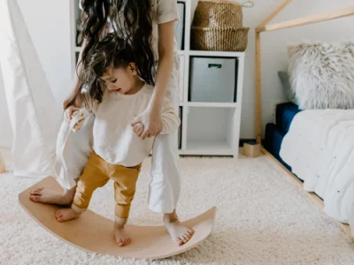 Balanceándote con Equilibrio: Tabla curva Montessori