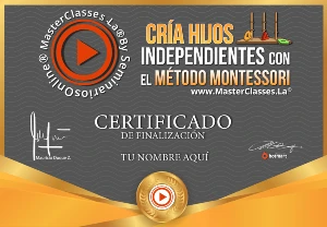 certificado montessori